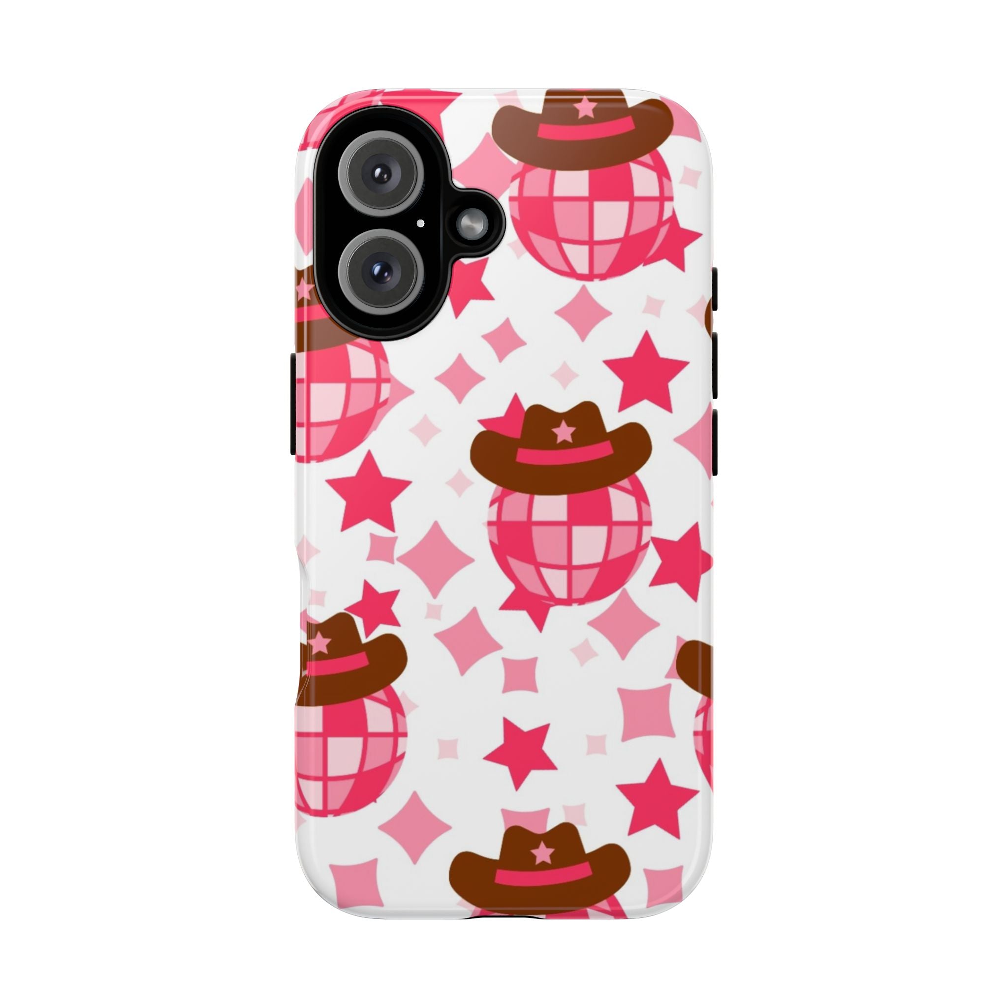 Hot Pink with Sparkles Phone Case