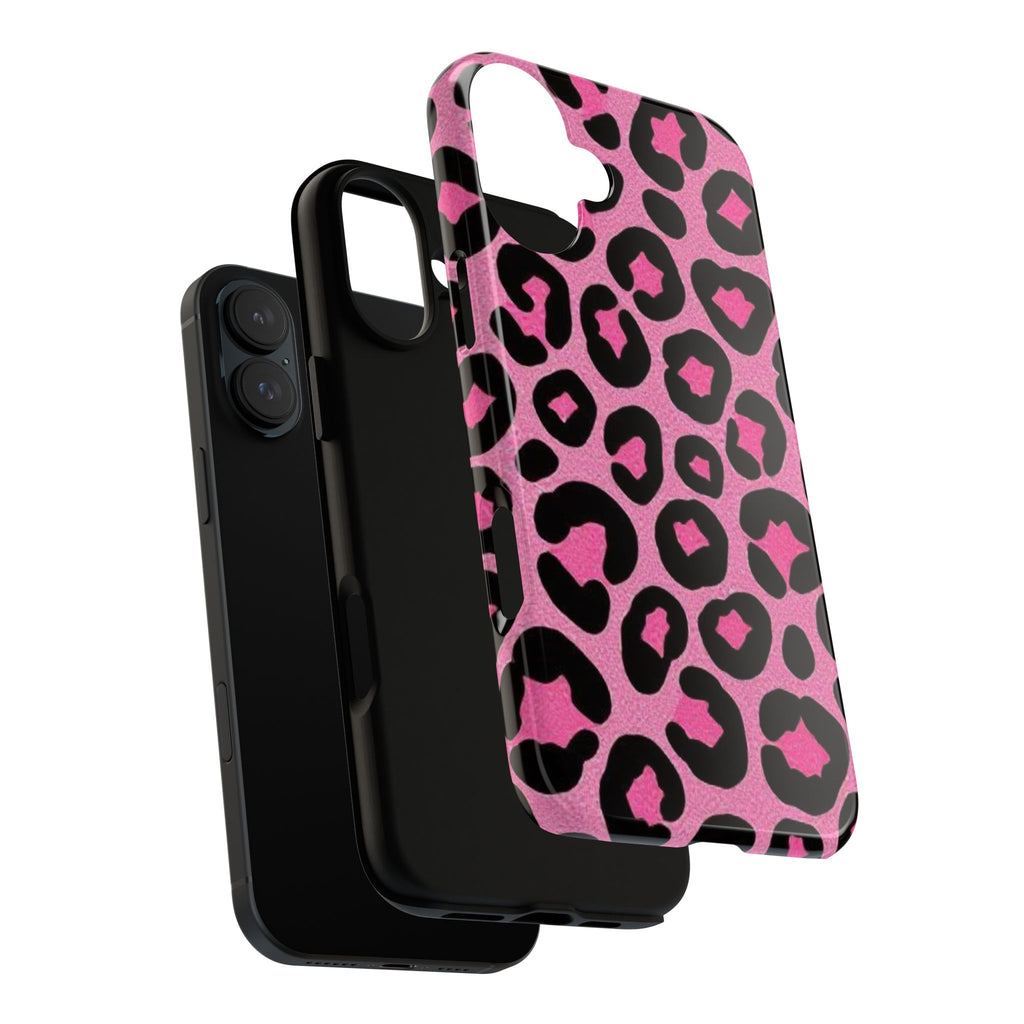 Pink Leopard Print Phone Case
