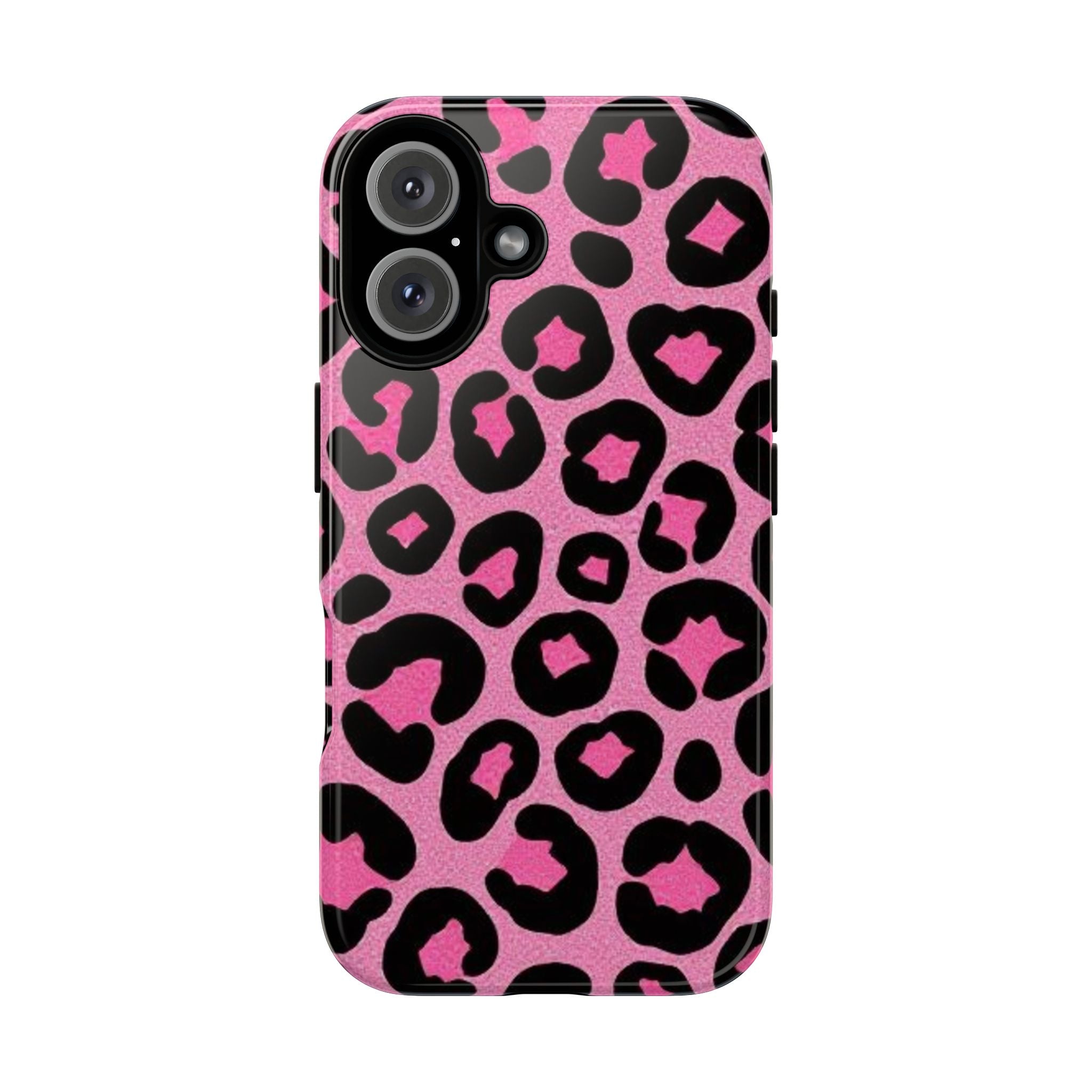 Pink Leopard Print Phone Case
