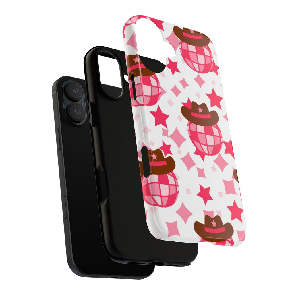 Hot Pink with Sparkles Phone Case